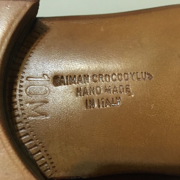 BRUNO MAGI CROCODILE DRIVING SHOES 10 M main image 7